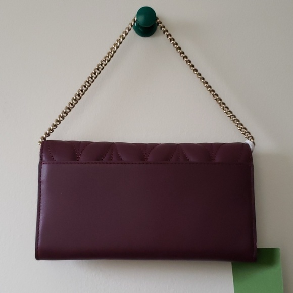 Kate Spade ♠️ Gold Chain Wallet - Picture 2 of 8